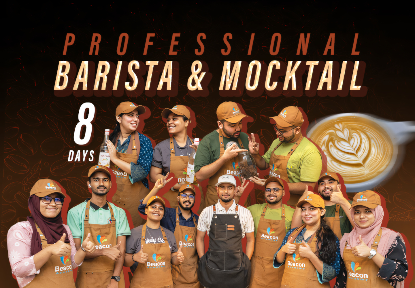 Professional Barista And Mocktail